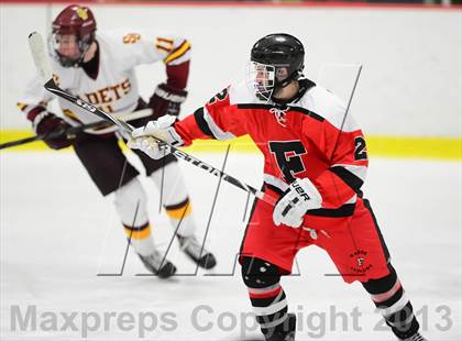 Thumbnail 2 in Warde/Ludlowe vs. St. Joseph (FCIAC Quarterfinal) photogallery.