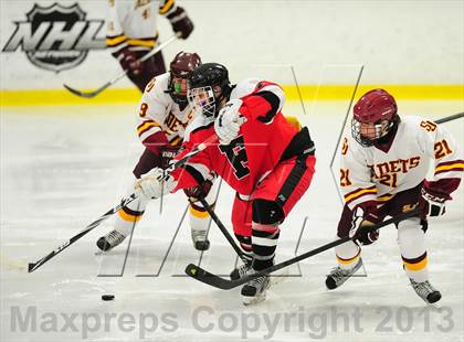 Thumbnail 1 in Warde/Ludlowe vs. St. Joseph (FCIAC Quarterfinal) photogallery.