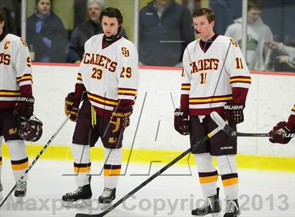 Thumbnail 2 in Warde/Ludlowe vs. St. Joseph (FCIAC Quarterfinal) photogallery.