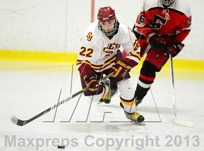 Thumbnail 3 in Warde/Ludlowe vs. St. Joseph (FCIAC Quarterfinal) photogallery.