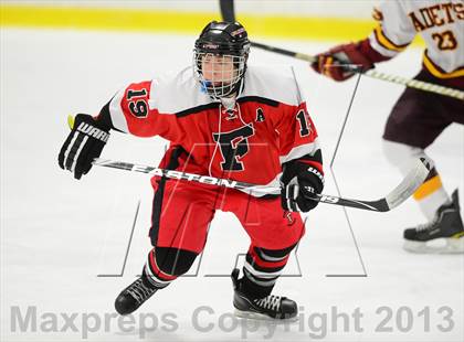 Thumbnail 2 in Warde/Ludlowe vs. St. Joseph (FCIAC Quarterfinal) photogallery.