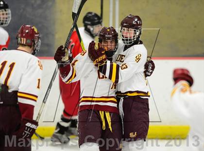 Thumbnail 2 in Warde/Ludlowe vs. St. Joseph (FCIAC Quarterfinal) photogallery.