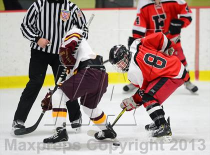 Thumbnail 2 in Warde/Ludlowe vs. St. Joseph (FCIAC Quarterfinal) photogallery.