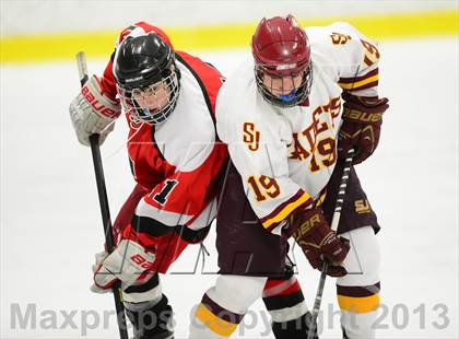Thumbnail 2 in Warde/Ludlowe vs. St. Joseph (FCIAC Quarterfinal) photogallery.