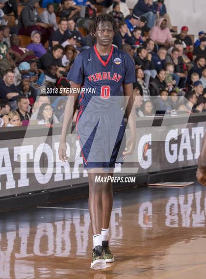Thumbnail 1 in Findlay Prep vs. Montverde Academy (GEICO National Tournament Semifinal) photogallery.