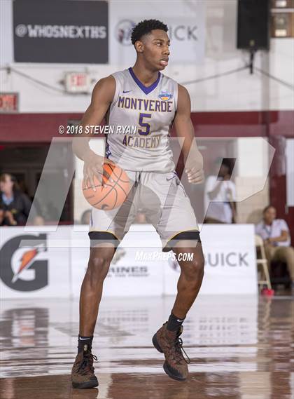 Thumbnail 2 in Findlay Prep vs. Montverde Academy (GEICO National Tournament Semifinal) photogallery.