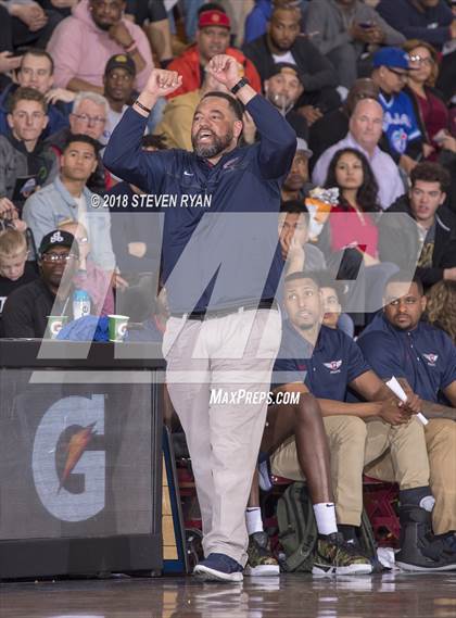 Thumbnail 2 in Findlay Prep vs. Montverde Academy (GEICO National Tournament Semifinal) photogallery.
