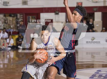 Thumbnail 1 in Findlay Prep vs. Montverde Academy (GEICO National Tournament Semifinal) photogallery.
