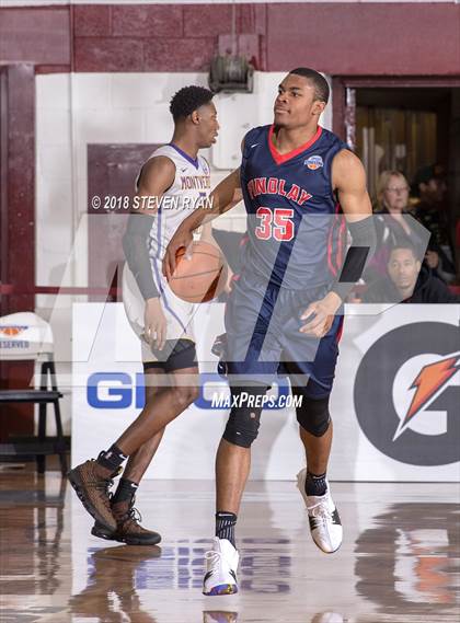 Thumbnail 2 in Findlay Prep vs. Montverde Academy (GEICO National Tournament Semifinal) photogallery.