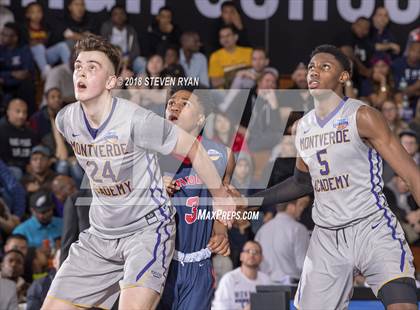 Thumbnail 2 in Findlay Prep vs. Montverde Academy (GEICO National Tournament Semifinal) photogallery.