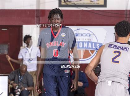 Thumbnail 3 in Findlay Prep vs. Montverde Academy (GEICO National Tournament Semifinal) photogallery.