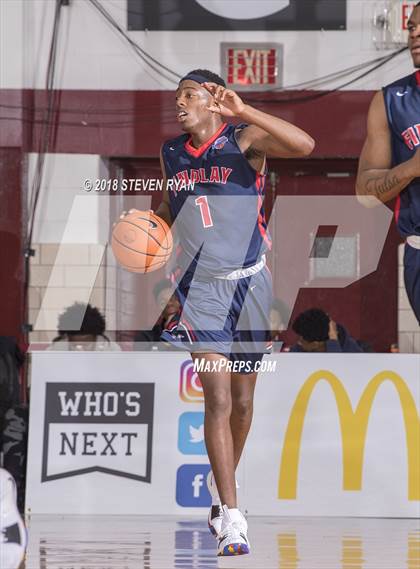 Thumbnail 1 in Findlay Prep vs. Montverde Academy (GEICO National Tournament Semifinal) photogallery.