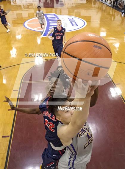 Thumbnail 3 in Findlay Prep vs. Montverde Academy (GEICO National Tournament Semifinal) photogallery.