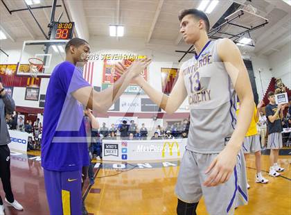 Thumbnail 1 in Findlay Prep vs. Montverde Academy (GEICO National Tournament Semifinal) photogallery.