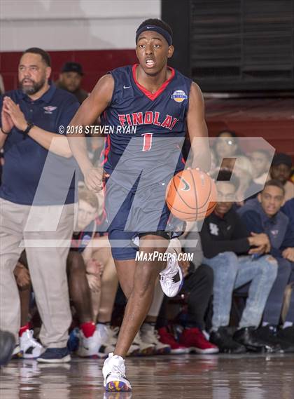 Thumbnail 1 in Findlay Prep vs. Montverde Academy (GEICO National Tournament Semifinal) photogallery.