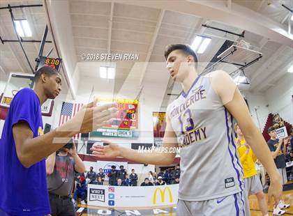 Thumbnail 3 in Findlay Prep vs. Montverde Academy (GEICO National Tournament Semifinal) photogallery.