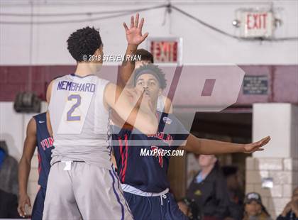 Thumbnail 3 in Findlay Prep vs. Montverde Academy (GEICO National Tournament Semifinal) photogallery.