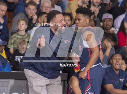 Thumbnail 3 in Findlay Prep vs. Montverde Academy (GEICO National Tournament Semifinal) photogallery.