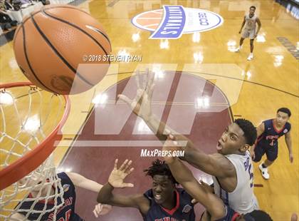Thumbnail 1 in Findlay Prep vs. Montverde Academy (GEICO National Tournament Semifinal) photogallery.