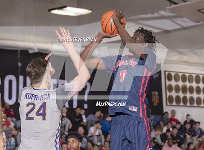 Thumbnail 3 in Findlay Prep vs. Montverde Academy (GEICO National Tournament Semifinal) photogallery.