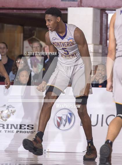 Thumbnail 2 in Findlay Prep vs. Montverde Academy (GEICO National Tournament Semifinal) photogallery.