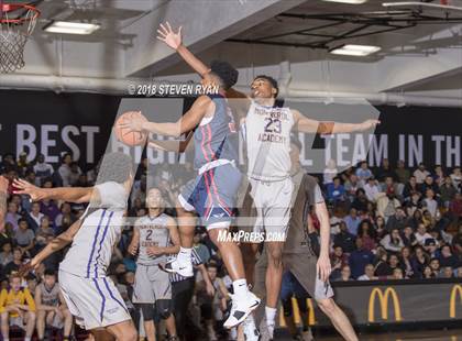Thumbnail 1 in Findlay Prep vs. Montverde Academy (GEICO National Tournament Semifinal) photogallery.
