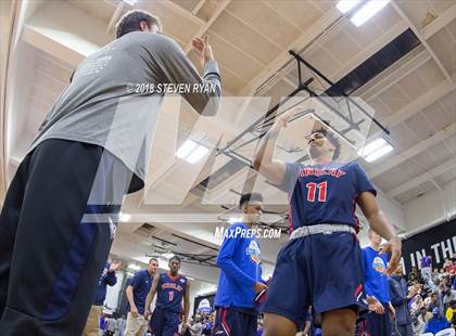 Thumbnail 2 in Findlay Prep vs. Montverde Academy (GEICO National Tournament Semifinal) photogallery.
