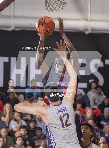 Thumbnail 1 in Findlay Prep vs. Montverde Academy (GEICO National Tournament Semifinal) photogallery.
