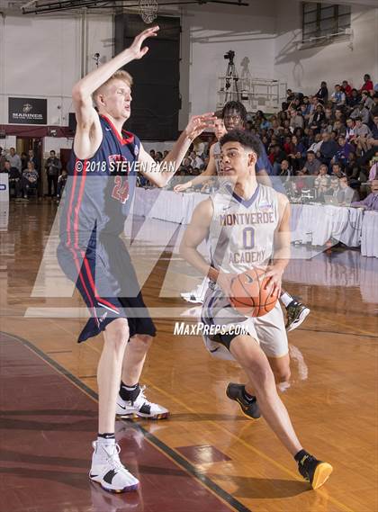 Thumbnail 3 in Findlay Prep vs. Montverde Academy (GEICO National Tournament Semifinal) photogallery.