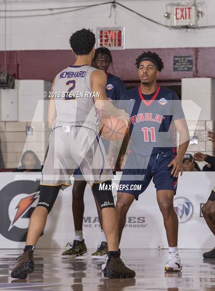 Thumbnail 3 in Findlay Prep vs. Montverde Academy (GEICO National Tournament Semifinal) photogallery.