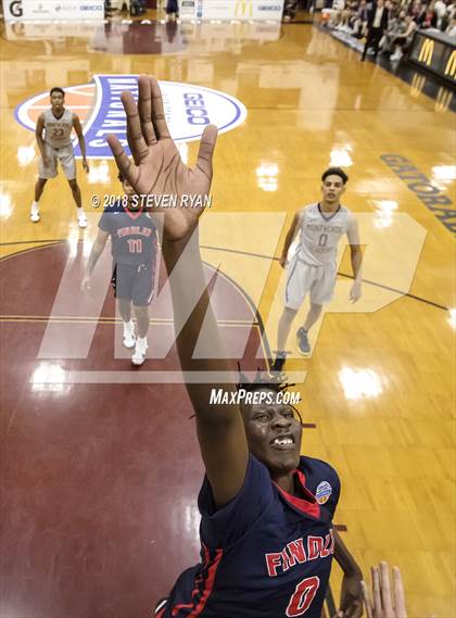 Thumbnail 3 in Findlay Prep vs. Montverde Academy (GEICO National Tournament Semifinal) photogallery.