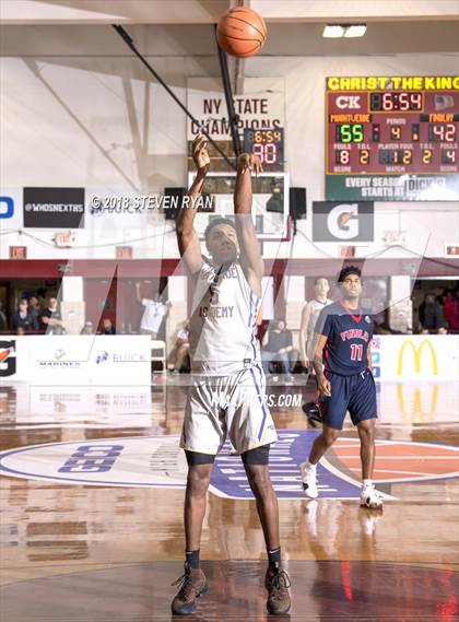 Thumbnail 2 in Findlay Prep vs. Montverde Academy (GEICO National Tournament Semifinal) photogallery.