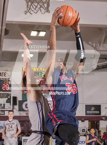 Thumbnail 2 in Findlay Prep vs. Montverde Academy (GEICO National Tournament Semifinal) photogallery.
