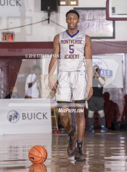 Thumbnail 1 in Findlay Prep vs. Montverde Academy (GEICO National Tournament Semifinal) photogallery.