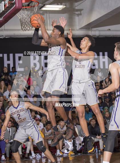 Thumbnail 1 in Findlay Prep vs. Montverde Academy (GEICO National Tournament Semifinal) photogallery.