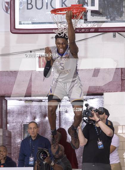 Thumbnail 1 in Findlay Prep vs. Montverde Academy (GEICO National Tournament Semifinal) photogallery.