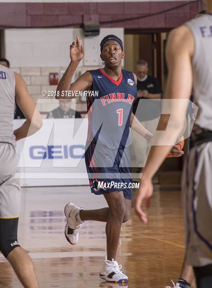 Thumbnail 3 in Findlay Prep vs. Montverde Academy (GEICO National Tournament Semifinal) photogallery.