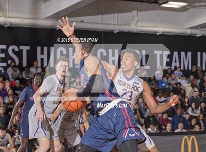 Thumbnail 2 in Findlay Prep vs. Montverde Academy (GEICO National Tournament Semifinal) photogallery.