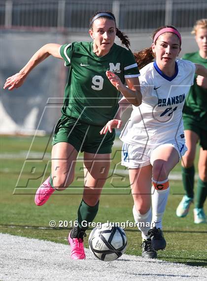 Thumbnail 1 in Branson vs. Miramonte (CIF NCS D3 Final) photogallery.