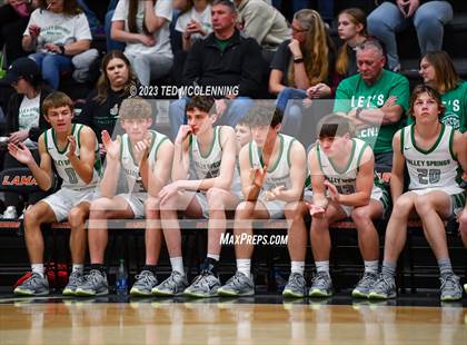 Thumbnail 3 in Valley Springs vs. Lakeside (AAA 3A State Playoff first round) photogallery.