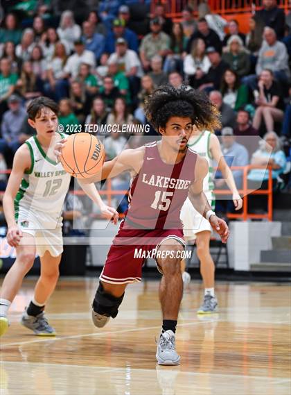 Thumbnail 1 in Valley Springs vs. Lakeside (AAA 3A State Playoff first round) photogallery.