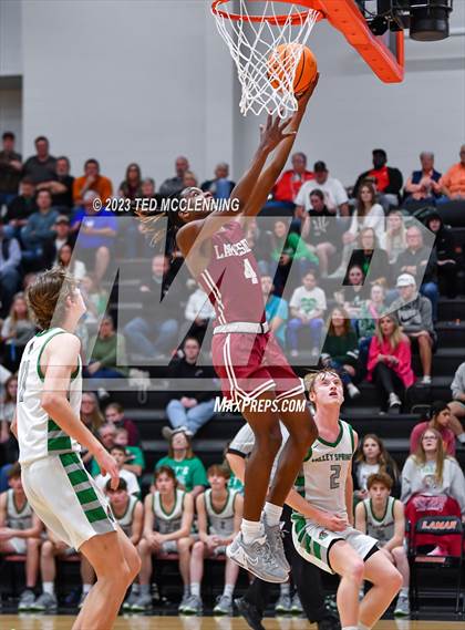 Thumbnail 1 in Valley Springs vs. Lakeside (AAA 3A State Playoff first round) photogallery.