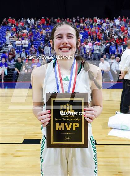 Thumbnail 1 in Valley vs. Newcastle (UIL 1A Basketball Final Medal Ceremony) photogallery.