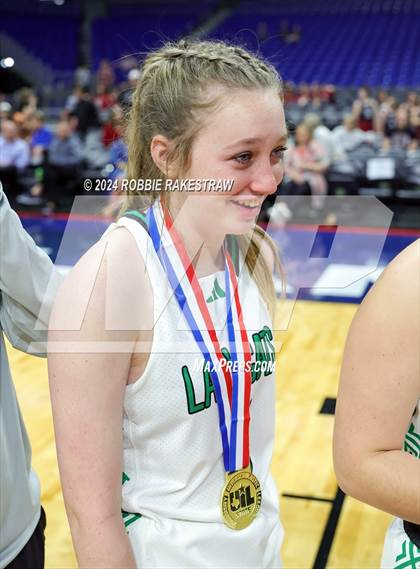 Thumbnail 1 in Valley vs. Newcastle (UIL 1A Basketball Final Medal Ceremony) photogallery.