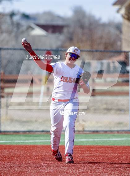 Thumbnail 3 in Mesa Ridge vs. Coronado (Trojan Baseball Invitational) photogallery.