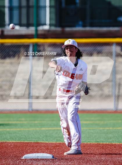 Thumbnail 2 in Mesa Ridge vs. Coronado (Trojan Baseball Invitational) photogallery.