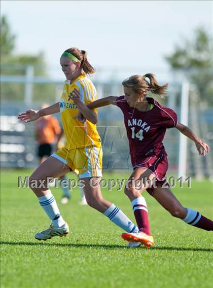 Thumbnail 2 in Anoka vs Wayzata (Challenge Cup Tournament) photogallery.