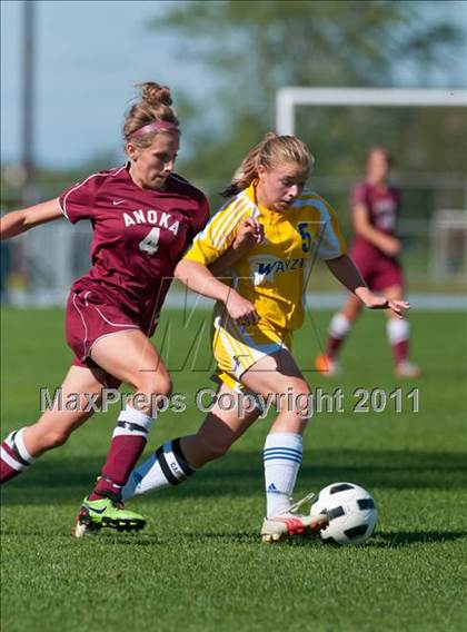 Thumbnail 1 in Anoka vs Wayzata (Challenge Cup Tournament) photogallery.