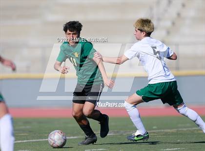 Thumbnail 2 in  Moorpark vs Granada Hills Charter (Royal Winter Showcase Tournament) photogallery.