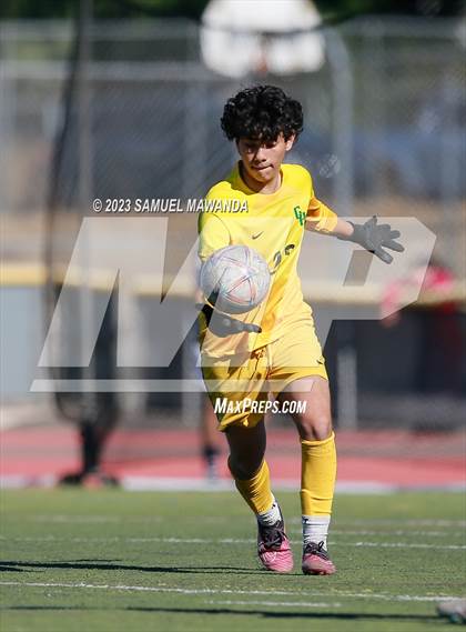 Thumbnail 1 in  Moorpark vs Granada Hills Charter (Royal Winter Showcase Tournament) photogallery.